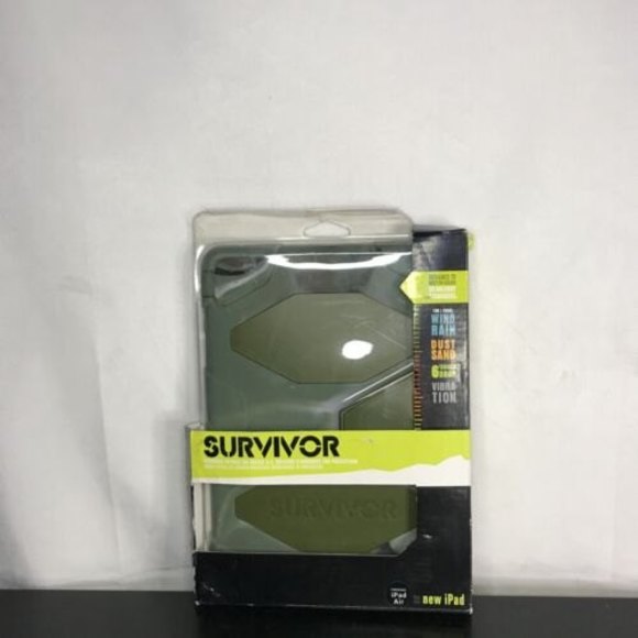 Heavy Duty Griffin Survivor All-Terrain Case with Stand iPad Camo - Picture 1 of 2